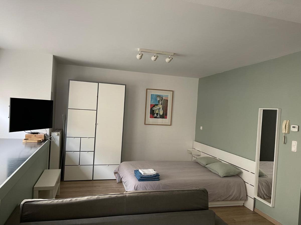 Studio Close From Train Station And Shops Luxembourg By Eksteriør billede